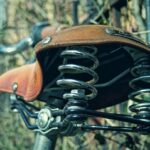 saddle, bicycle saddle, leather saddle, suspension, handwork, leather, feather, manufactory, detail, nostalgia, comfortable, tanned, shot down, used, retracted, saddle, saddle, saddle, suspension, suspension, suspension, suspension, suspension, leather