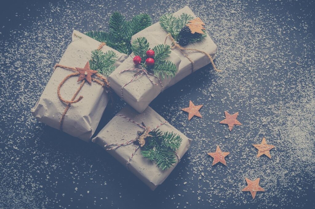 christmas, presents, gifts, winter, december, blue presentation, blue gift, christmas, christmas, christmas, christmas, christmas